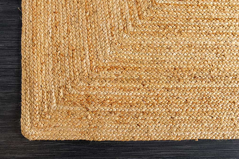 Flachgewebe Teppich PURE NATURE 230x160cm Jute handgewebt