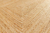 Flachgewebe Teppich PURE NATURE 230x160cm Jute handgewebt