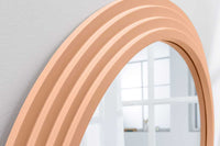 Wandspiegel Design WAVE 160cm apricot Pastell Rundbogen Spiegel