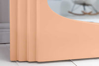 Wandspiegel Design WAVE 160cm apricot Pastell Rundbogen Spiegel