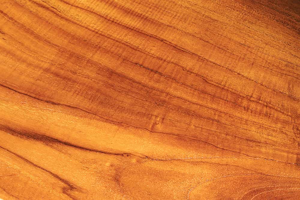 ROOT Massivholz Bank 100cm braun natur Teak Baumstamm