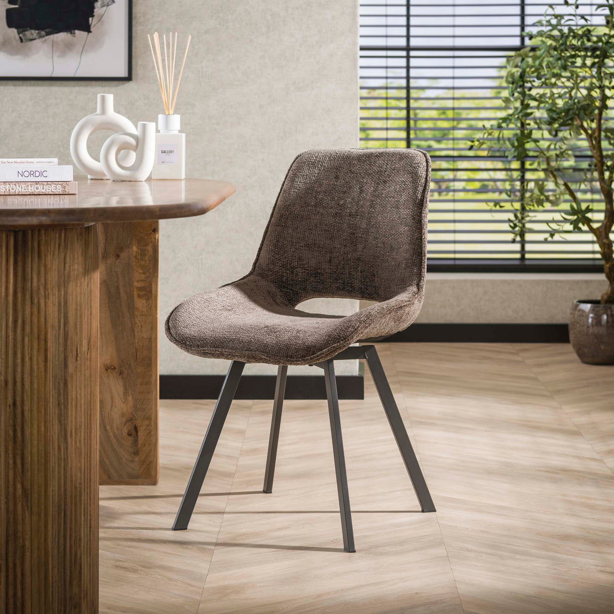 Stuhl Swivel drehbar 4-er Pack