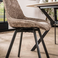 Stuhl Swivel drehbar 4-er Pack