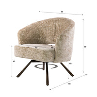 Sessel Salon Cross drehbar