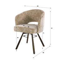 Armstuhl Salon Cross drehbar 2-er Pack
