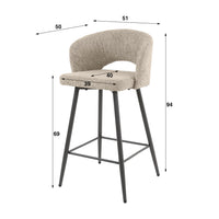 Barstuhl Salon 2-er Pack
