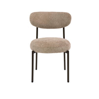 ROUND Stuhl  2-er Pack / Braun Sand