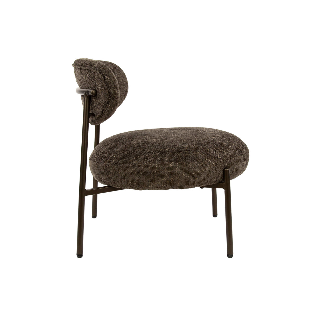 ROUND Sessel / Cargo braun/ Cargo sand