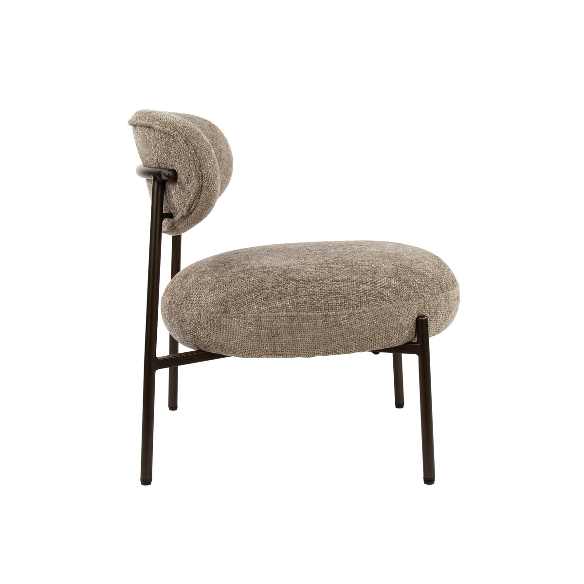 ROUND Sessel / Cargo braun/ Cargo sand