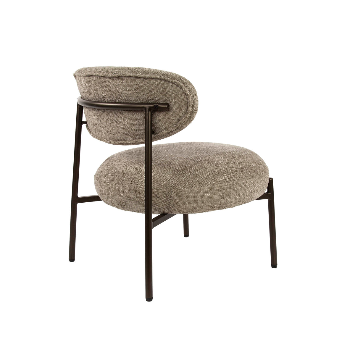 ROUND Sessel / Cargo braun/ Cargo sand