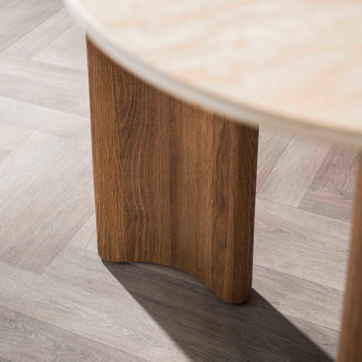 Esstisch Romano Curvo 180cm / Keramik travertin