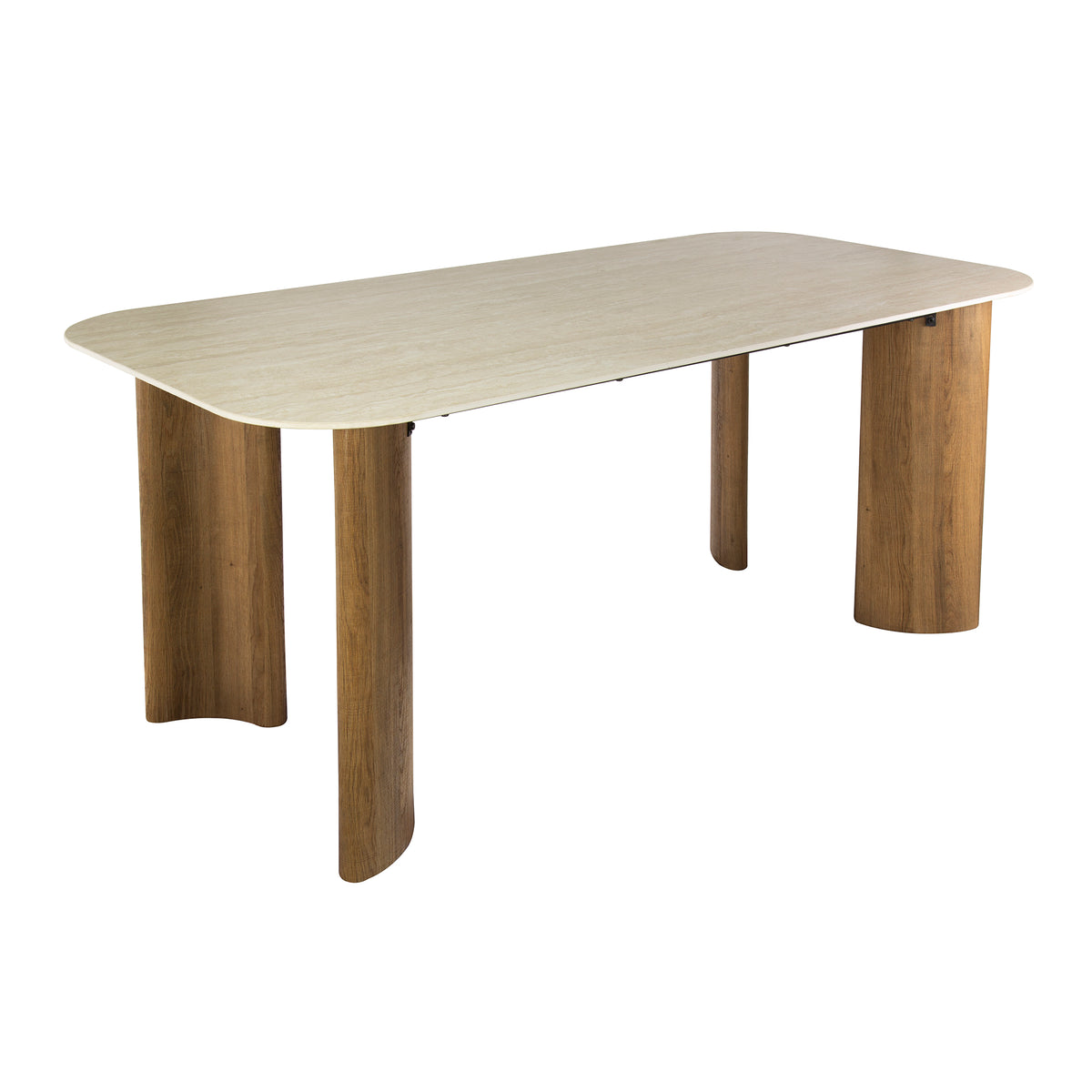 Esstisch Romano Curvo 180cm / Keramik travertin