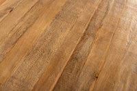 ART WOOD Runder Esstisch 140cm braun massiv Mangoholz