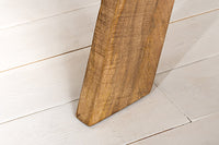 ART WOOD Runder Esstisch 140cm braun massiv Mangoholz