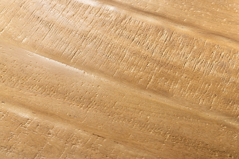 GALAXIE Massiver Esstisch 240cm braun Mangoholz oval schwarz Eisen Sterngestell