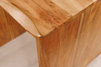 TRIBAL Massives Sideboard 180cm antik braun Mangoholz 3D-Front viel Stauraum