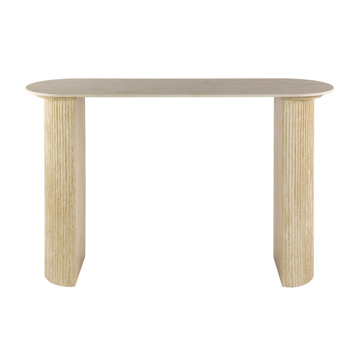 Konsolen-/Schminktisch Romano Arch / Keramik travertin