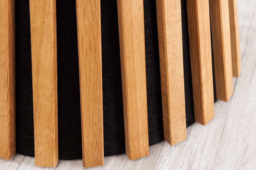 Runder Couchtisch VALHALLA WOOD natur Eichenholz Säulenfuß