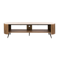 WAVE Design TV Board 160cm black mango solid wood