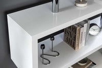 SNAKE Design shelf 165cm oak look bookcase with five shelves