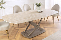 INCEPTION extendable dining table 130-190cm ceramic made in Italy