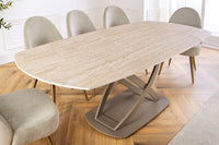 INCEPTION extendable dining table 130-190cm ceramic made in Italy