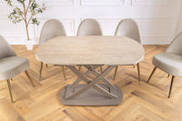 INCEPTION extendable dining table 130-190cm ceramic made in Italy