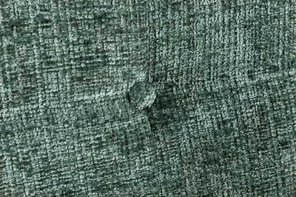 Design Sessel SCANDINAVIA Chenille Cremona schwarz Metall mit Armlehne