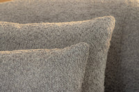 ATELIER Modernes Sofa 230cm Bouclé 3-Sitzer Couch inkl. Kissen