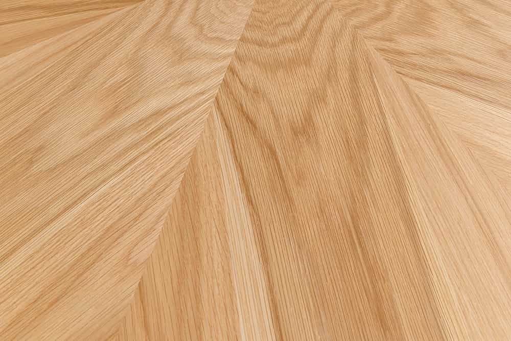 ATELIER Runder Esstisch 120cm natur Eichenholz Metallfuß