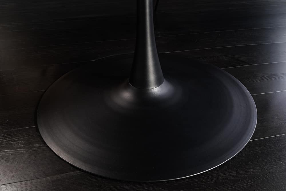 ATELIER Runder Esstisch 120cm natur Eichenholz Metallfuß