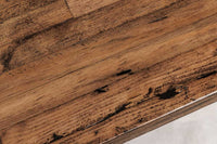 GOLIATH Industrial Bank  180cm natur Pinienholz X-Gestell schwarz Metall