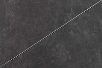 ETERNITY Ausziehbarer Esstisch 160-200cm graphit grau Keramik schwarz Metall