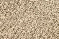 VOGUE Extravagante Polsterbank 115cm taupe Bouclé Sitzbank mit Stauraum