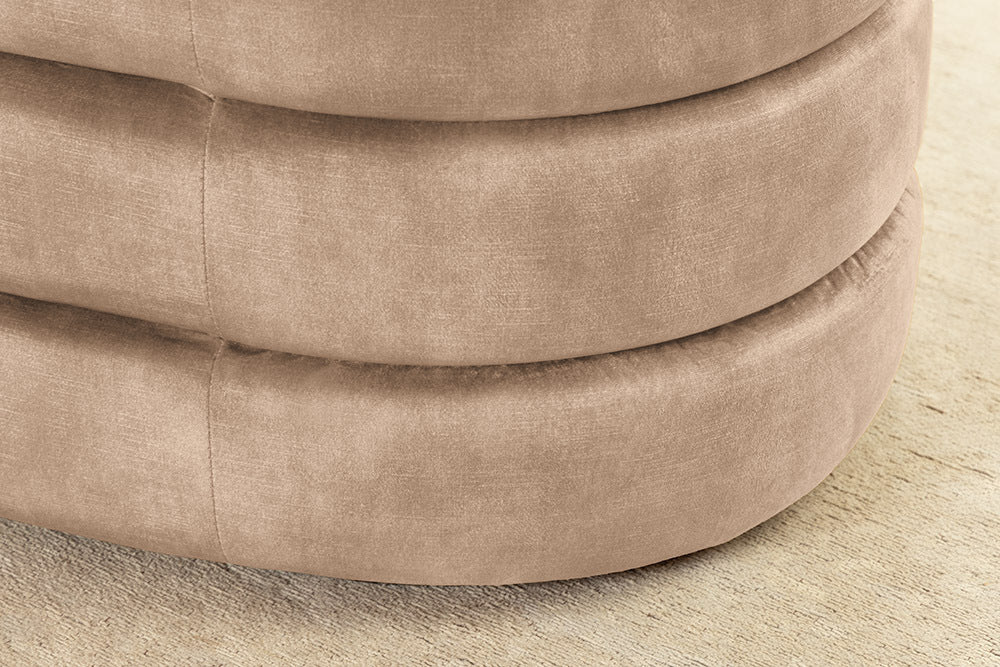 VOGUE Extravagante Polsterbank 115cm Sitzbank mit Stauraum