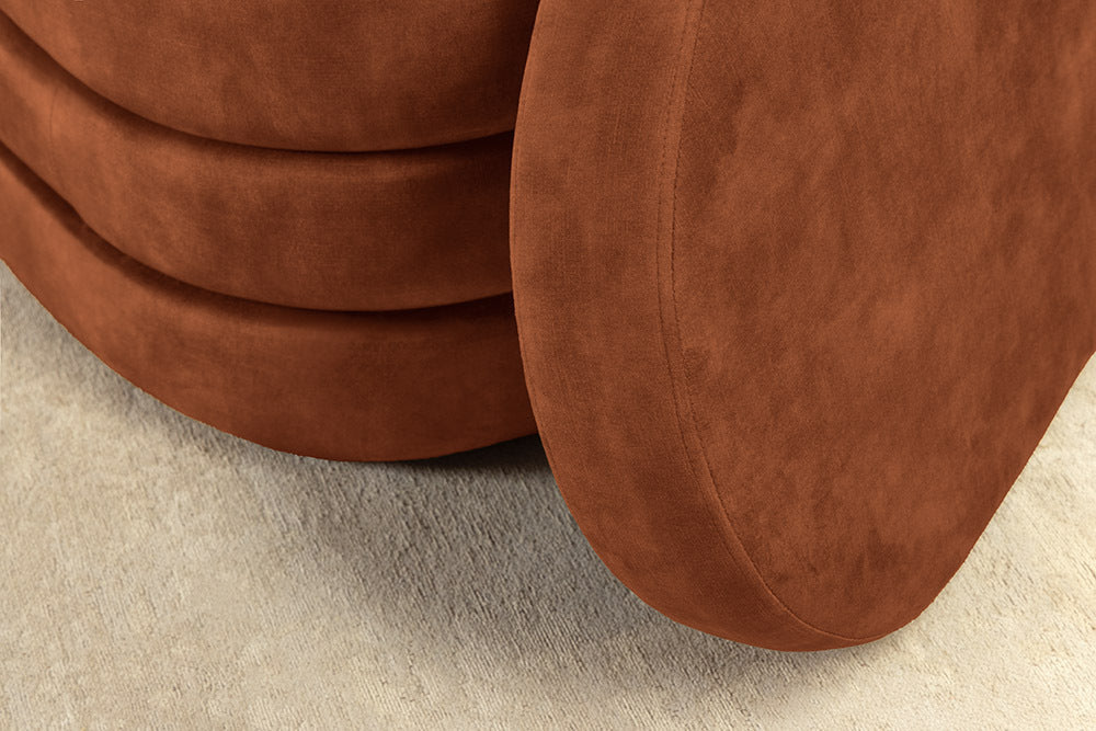 VOGUE Extravagante Polsterbank 115cm Sitzbank mit Stauraum