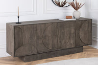 ORGANIC LIVING Solid sideboard 175cm mango wood organic design 