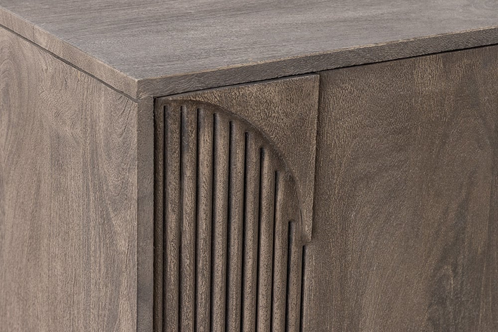 ORGANIC LIVING Solid sideboard 175cm mango wood organic design 