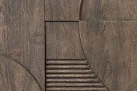 ORGANIC LIVING Solid sideboard 175cm mango wood organic design 