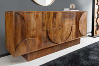 ORGANIC LIVING Solid sideboard 175cm mango wood organic design 