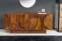ORGANIC LIVING Solid sideboard 175cm mango wood organic design 