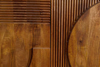 ORGANIC LIVING Solid sideboard 175cm mango wood organic design 