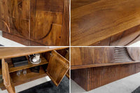 ORGANIC LIVING Solid sideboard 175cm mango wood organic design 