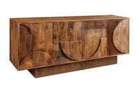ORGANIC LIVING Solid sideboard 175cm mango wood organic design 