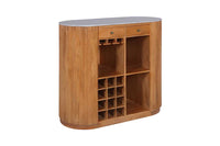 AMAZONAS solid sideboard 160cm mango wood natural front design
