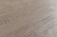 Ovaler Esstisch ART DECO 220cm smoke grau massives Mangoholz mit Säulenfuß