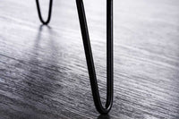 ORGANIC LIVING Retro Couchtisch braun Akazie Massivholz honey finish Stauraum