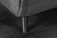 Chesterfield 2 seater sofa 150cm antique brown with button stitching and spring core