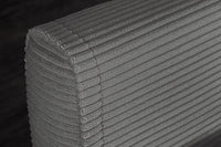 Chesterfield 2 seater sofa 150cm antique brown with button stitching and spring core