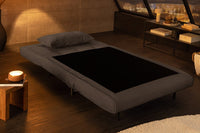 Chesterfield 2 seater sofa 150cm antique brown with button stitching and spring core